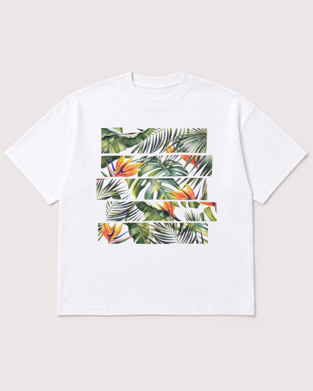 Mockup Boxy Heavyweight Tee White product