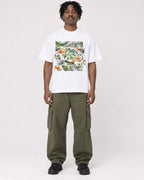 Mockup Boxy Heavyweight Tee White male full-body 04