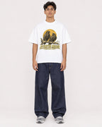 Mockup Boxy Heavyweight Tee White male full-body 16