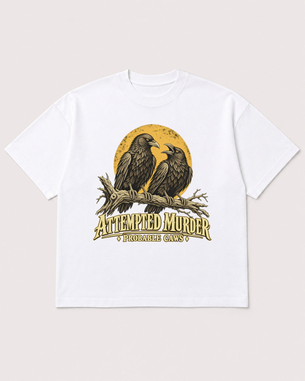 Mockup Boxy Heavyweight Tee White product