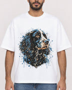 Mockup Boxy Heavyweight Tee White male close-up 07