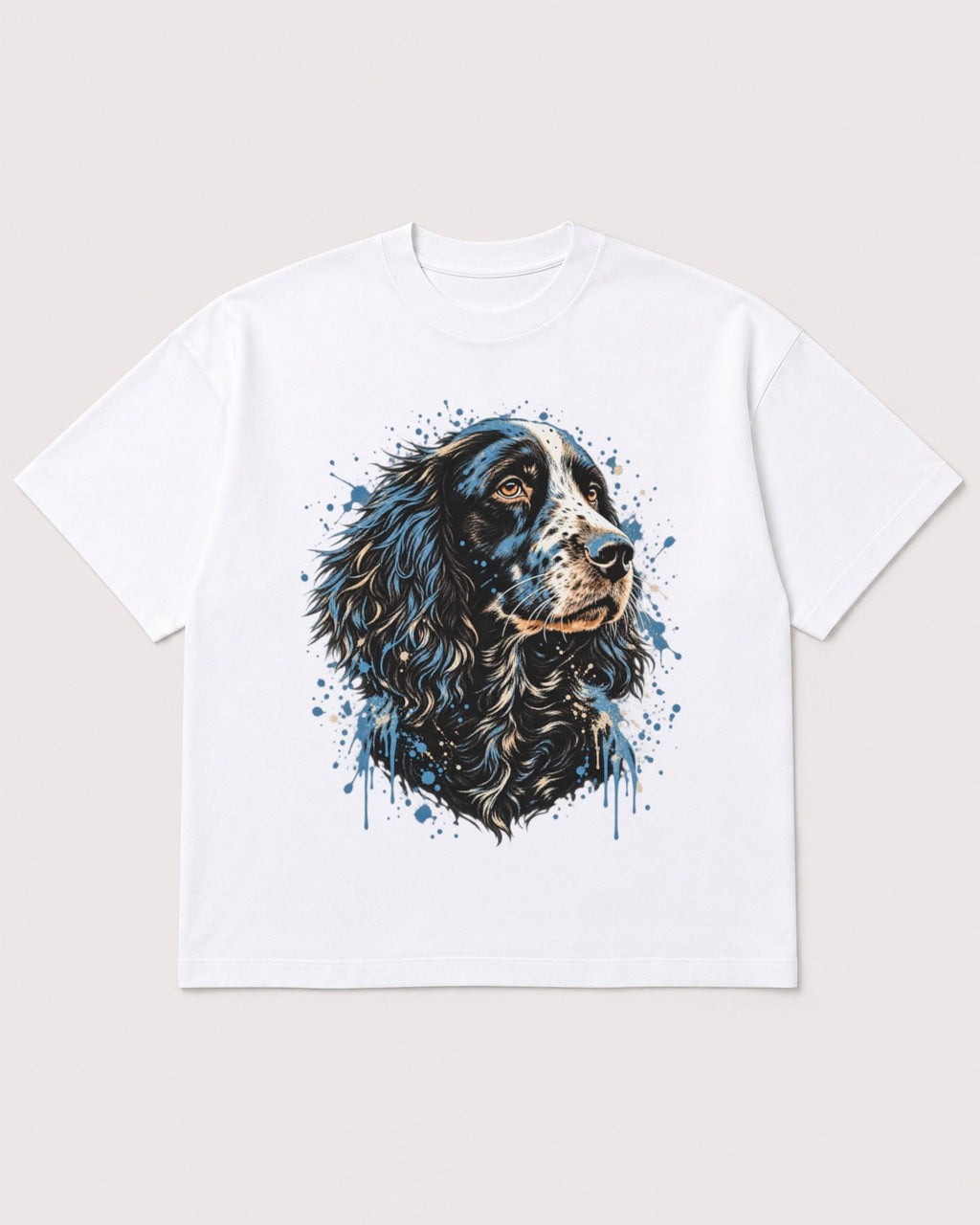 Mockup Boxy Heavyweight Tee White product