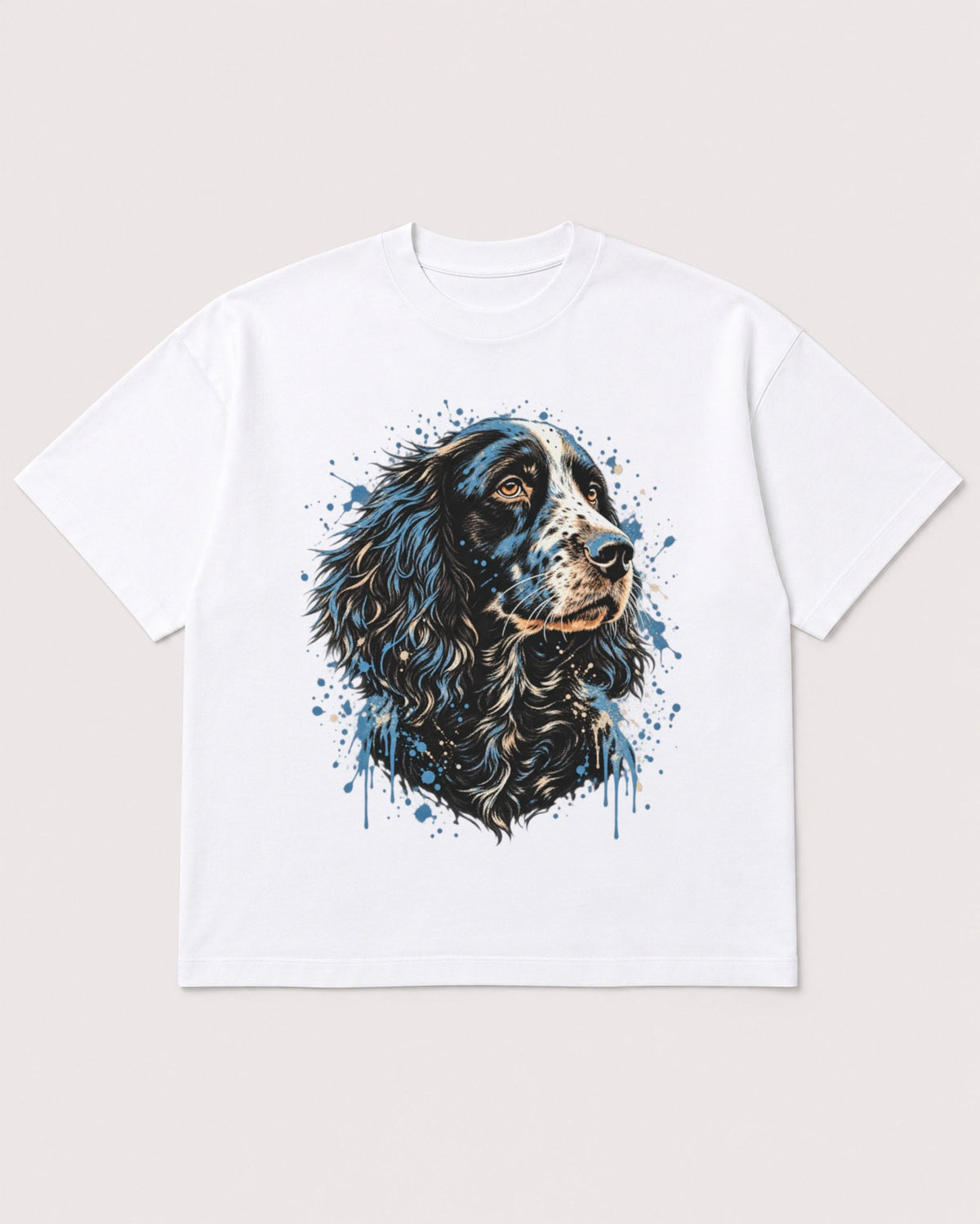 Mockup Boxy Heavyweight Tee White product