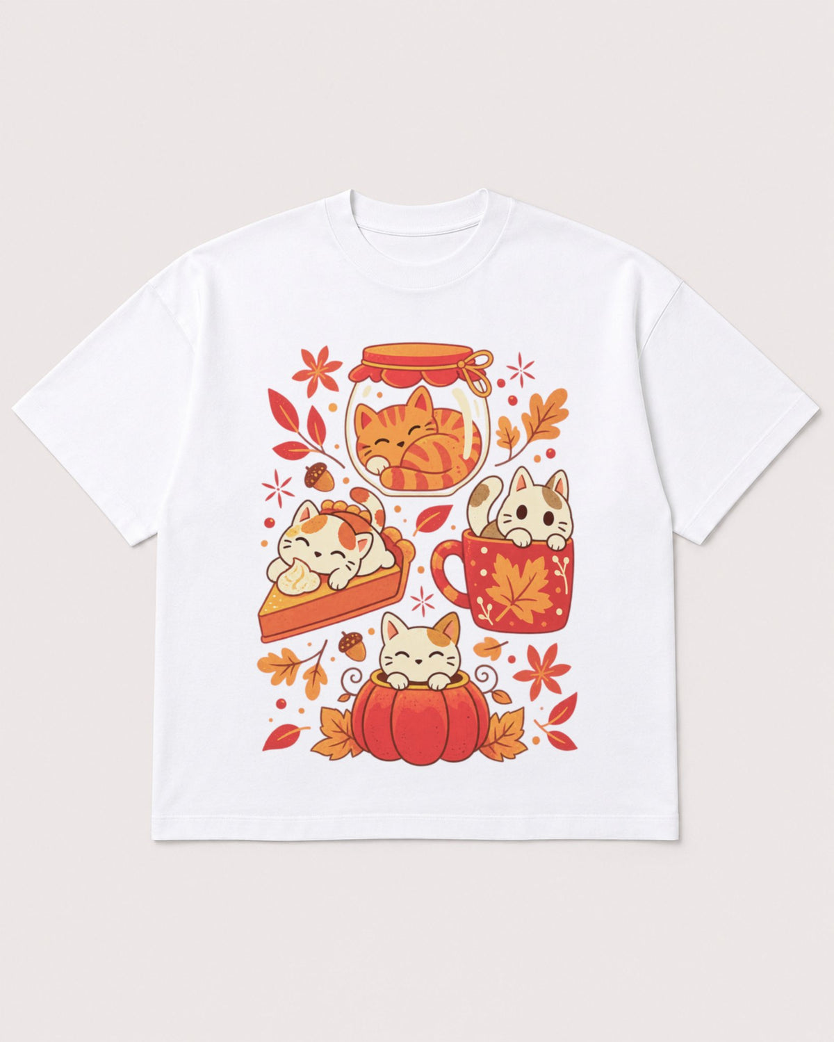 Mockup Boxy Heavyweight Tee White product