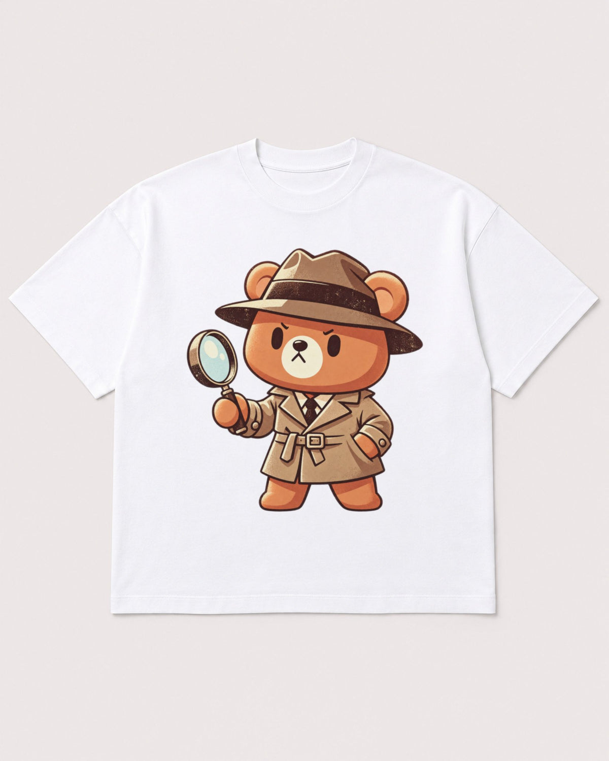 Mockup Boxy Heavyweight Tee White product