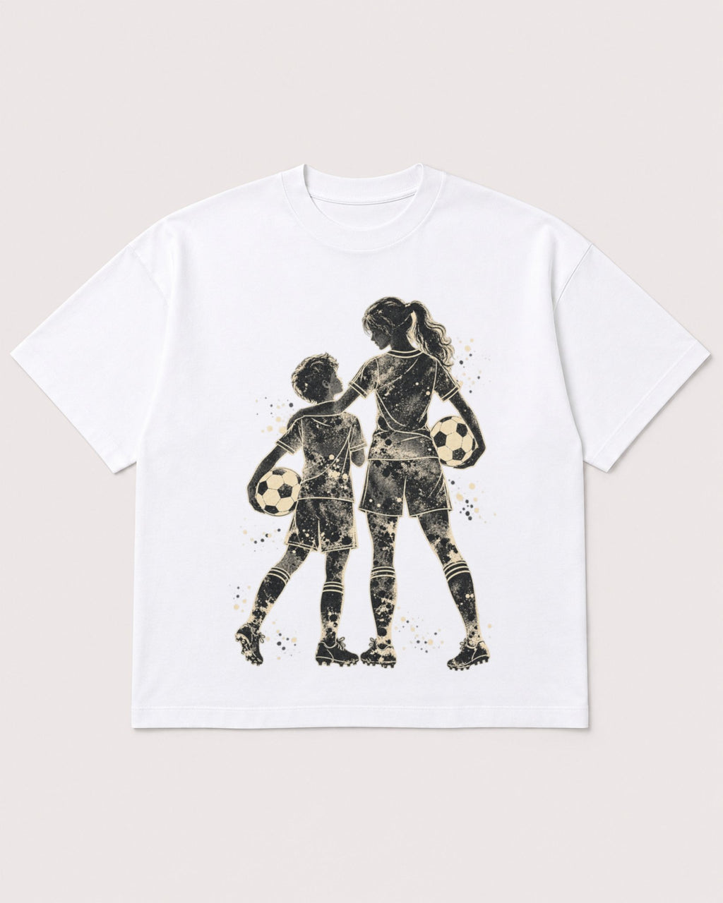 Mockup Boxy Heavyweight Tee White product