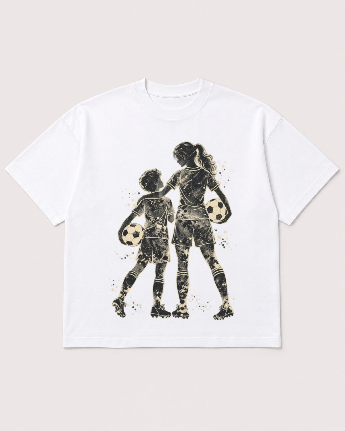 Mockup Boxy Heavyweight Tee White product