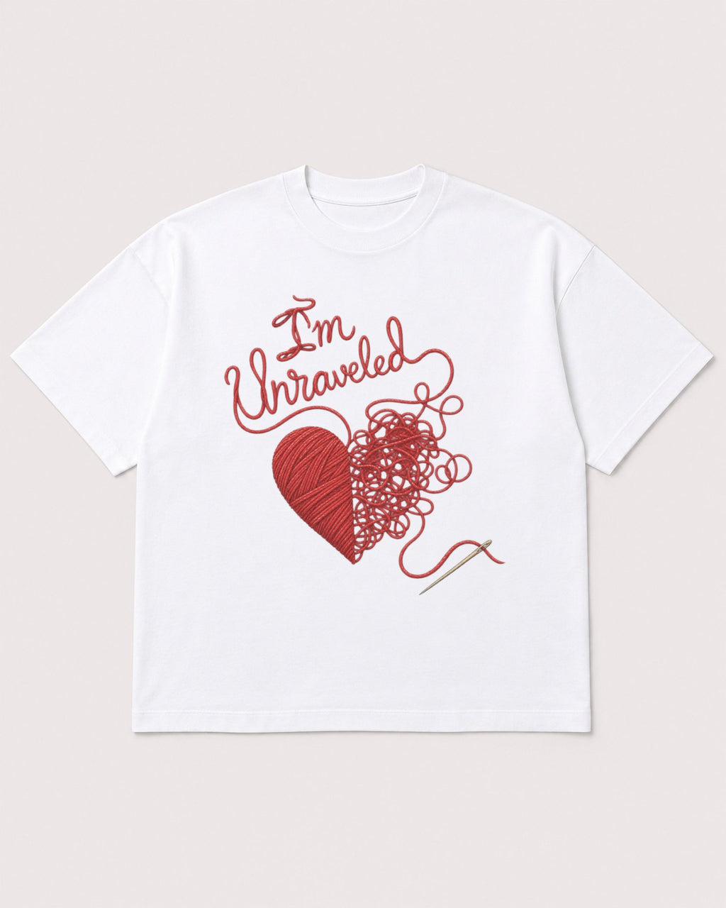 Mockup Boxy Heavyweight Tee White product
