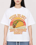 Mockup Boxy Heavyweight Tee White female close-up 01