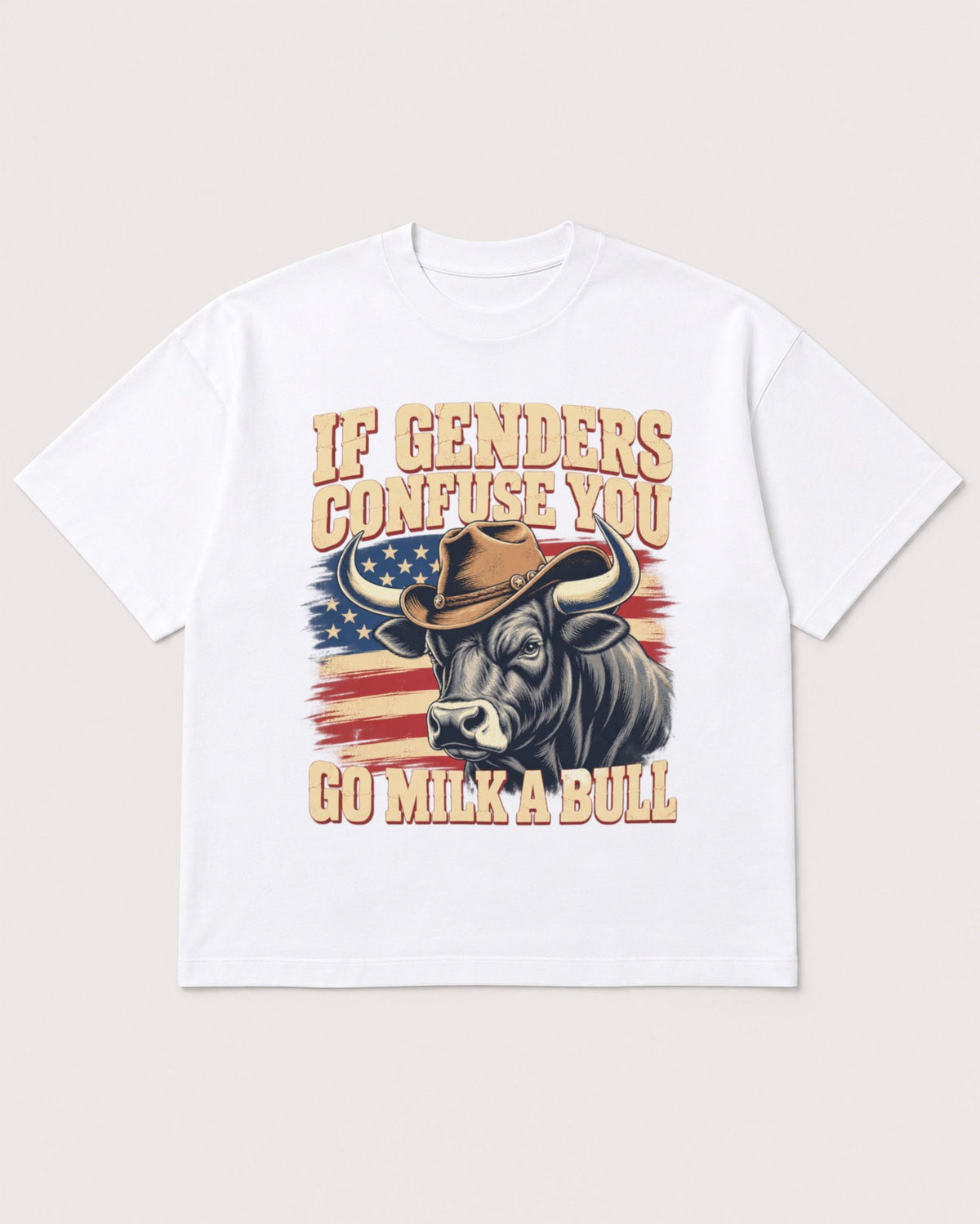 Mockup Boxy Heavyweight Tee White product