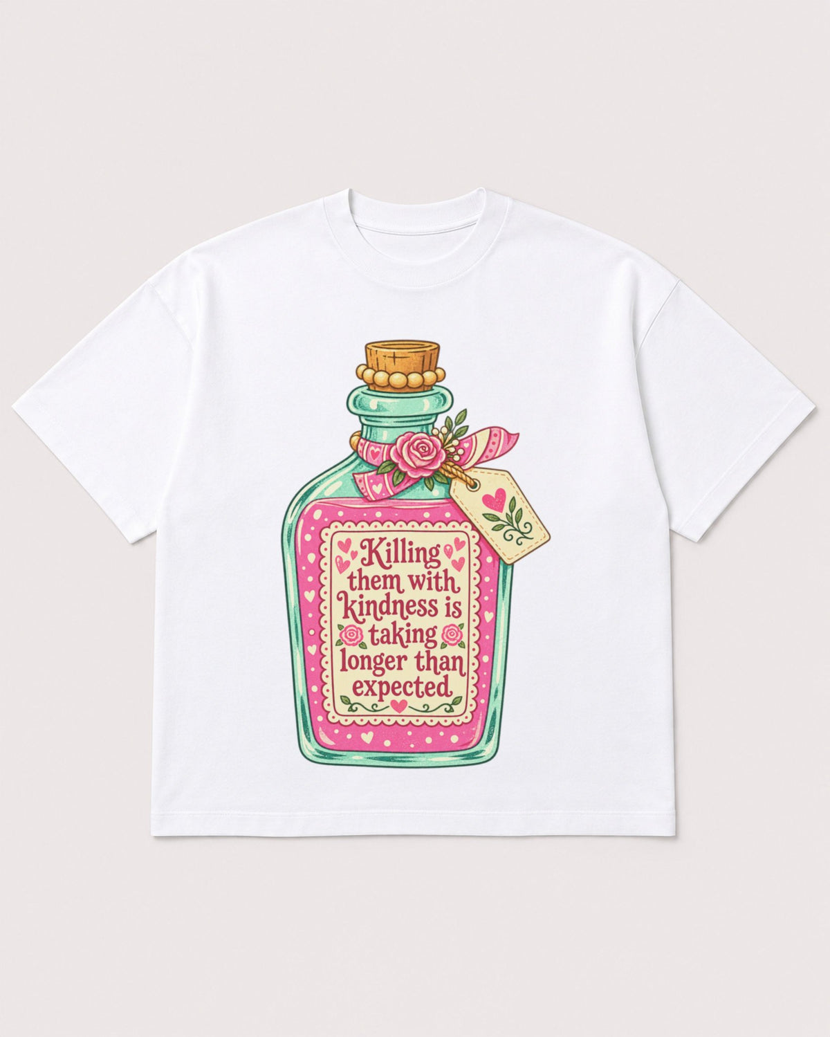 Mockup Boxy Heavyweight Tee White product