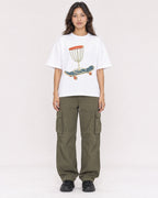 Mockup Boxy Heavyweight Tee White female full-body 02
