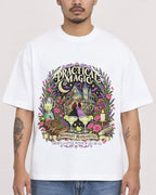 Mockup Boxy Heavyweight Tee White male close-up 12