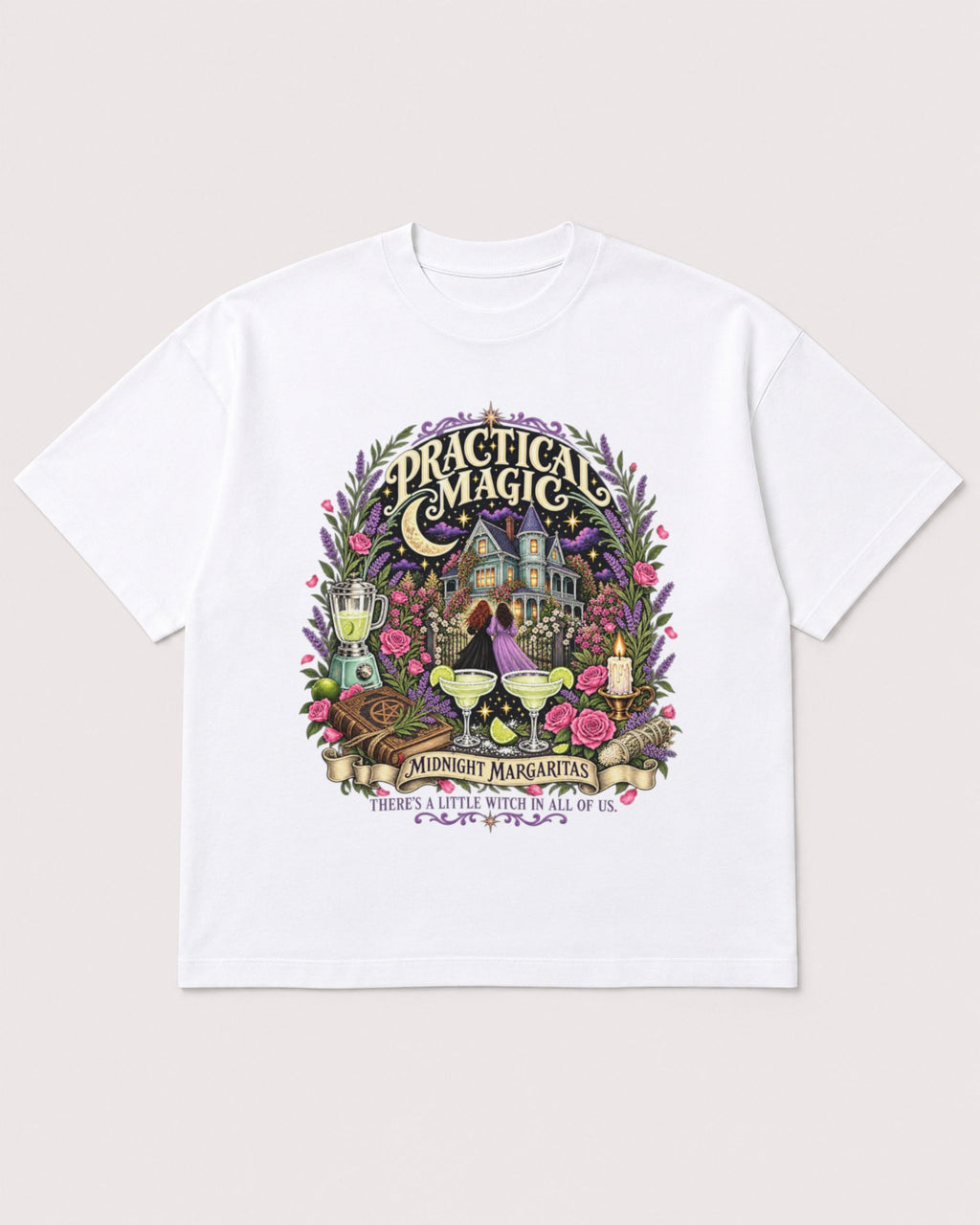 Mockup Boxy Heavyweight Tee White product