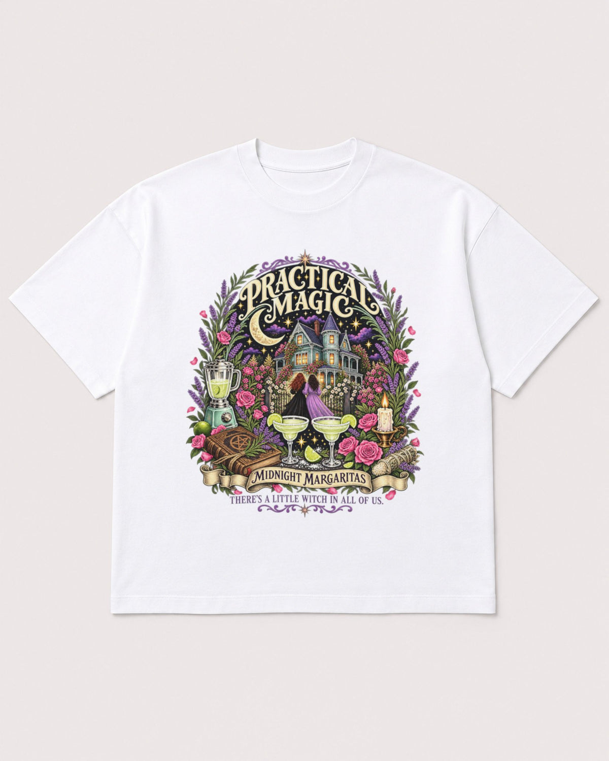 Mockup Boxy Heavyweight Tee White product