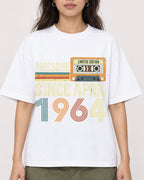 Mockup Boxy Heavyweight Tee White female close-up 02