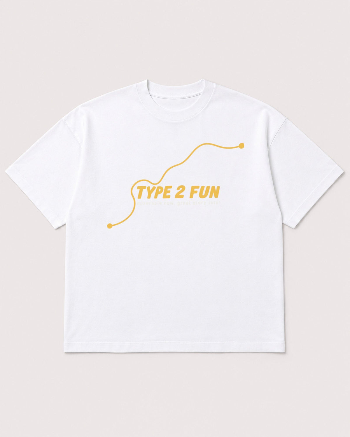 Mockup Boxy Heavyweight Tee White product