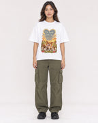 Mockup Boxy Heavyweight Tee White female full-body 02