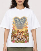 Mockup Boxy Heavyweight Tee White female close-up 02