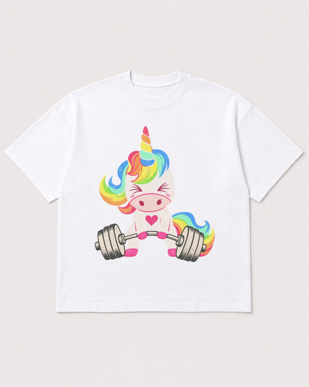 Mockup Boxy Heavyweight Tee White product