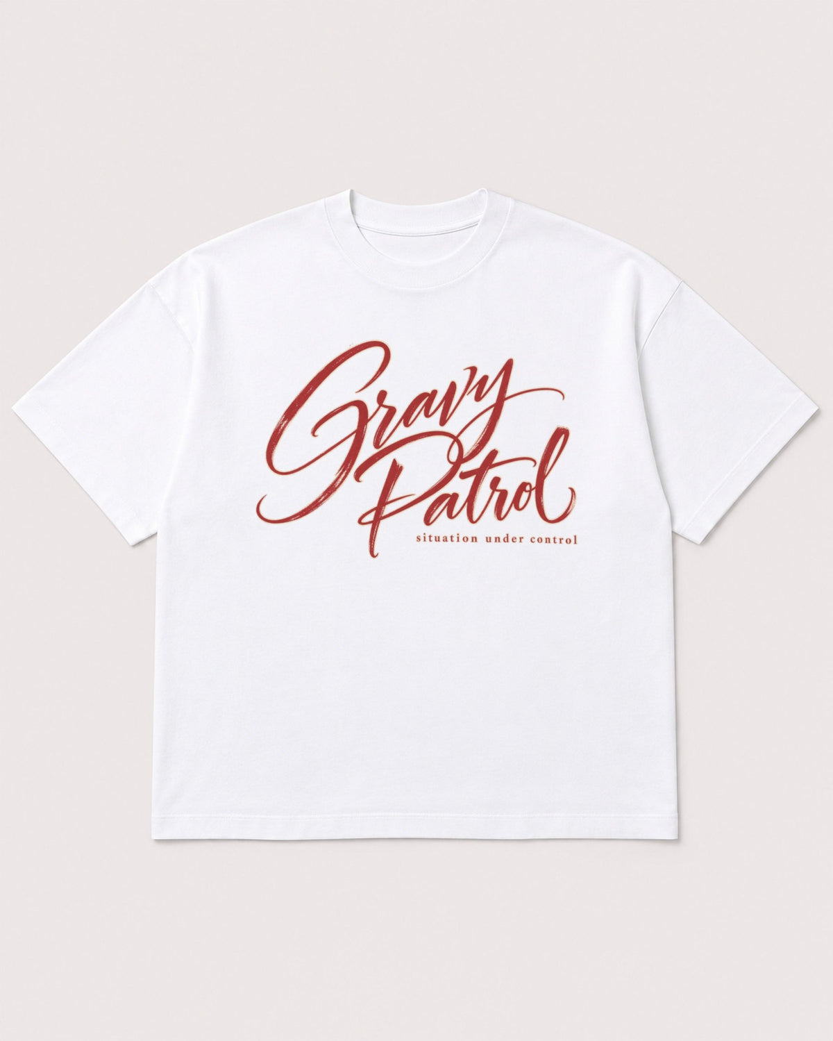 Mockup Boxy Heavyweight Tee White product