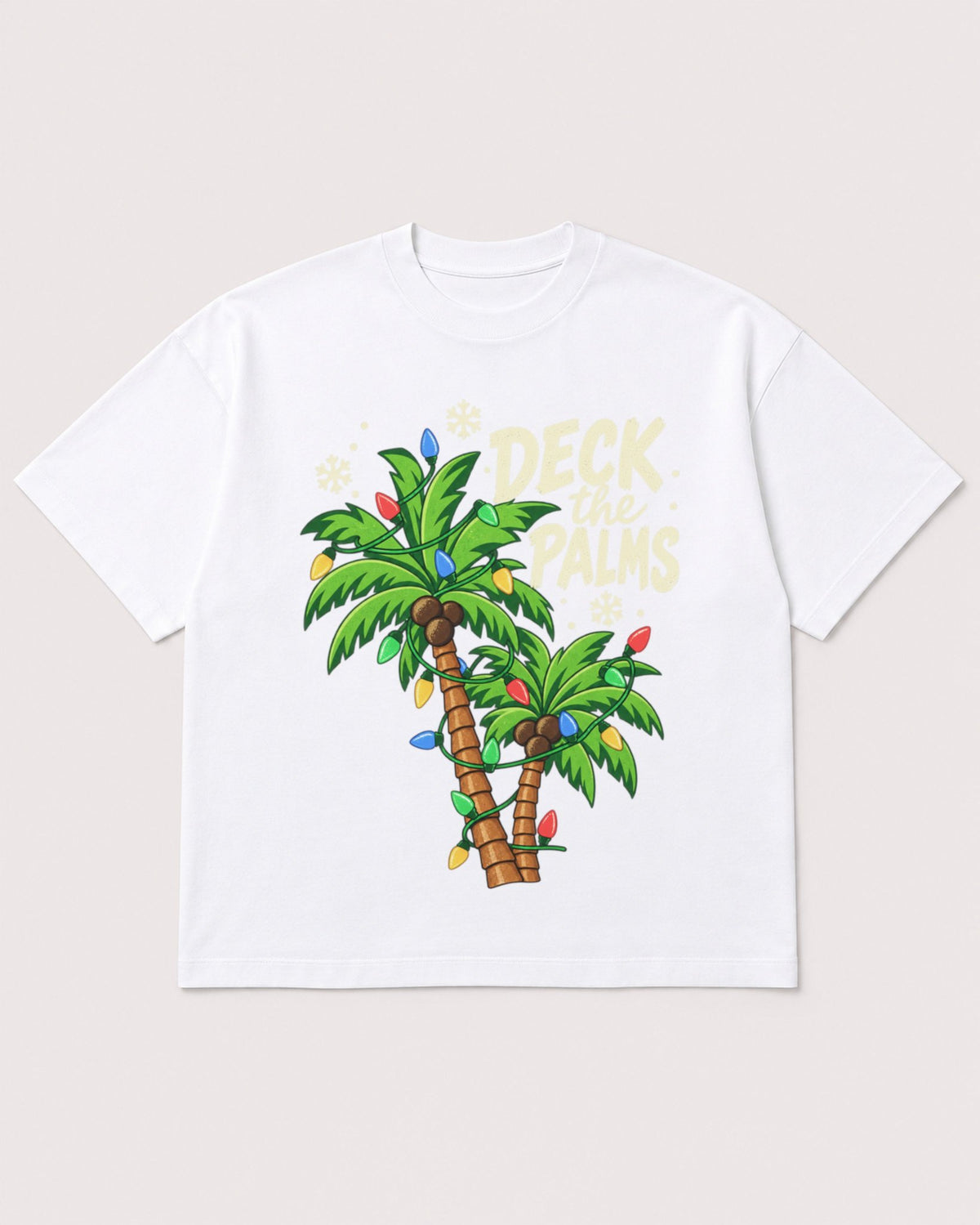 Mockup Boxy Heavyweight Tee White product