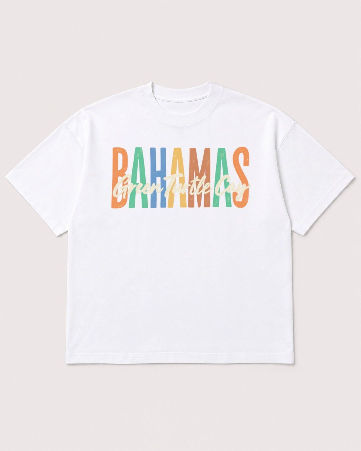 Mockup Boxy Heavyweight Tee White product