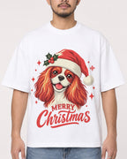 Mockup Boxy Heavyweight Tee White male close-up 32