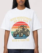 Mockup Boxy Heavyweight Tee White female close-up 04