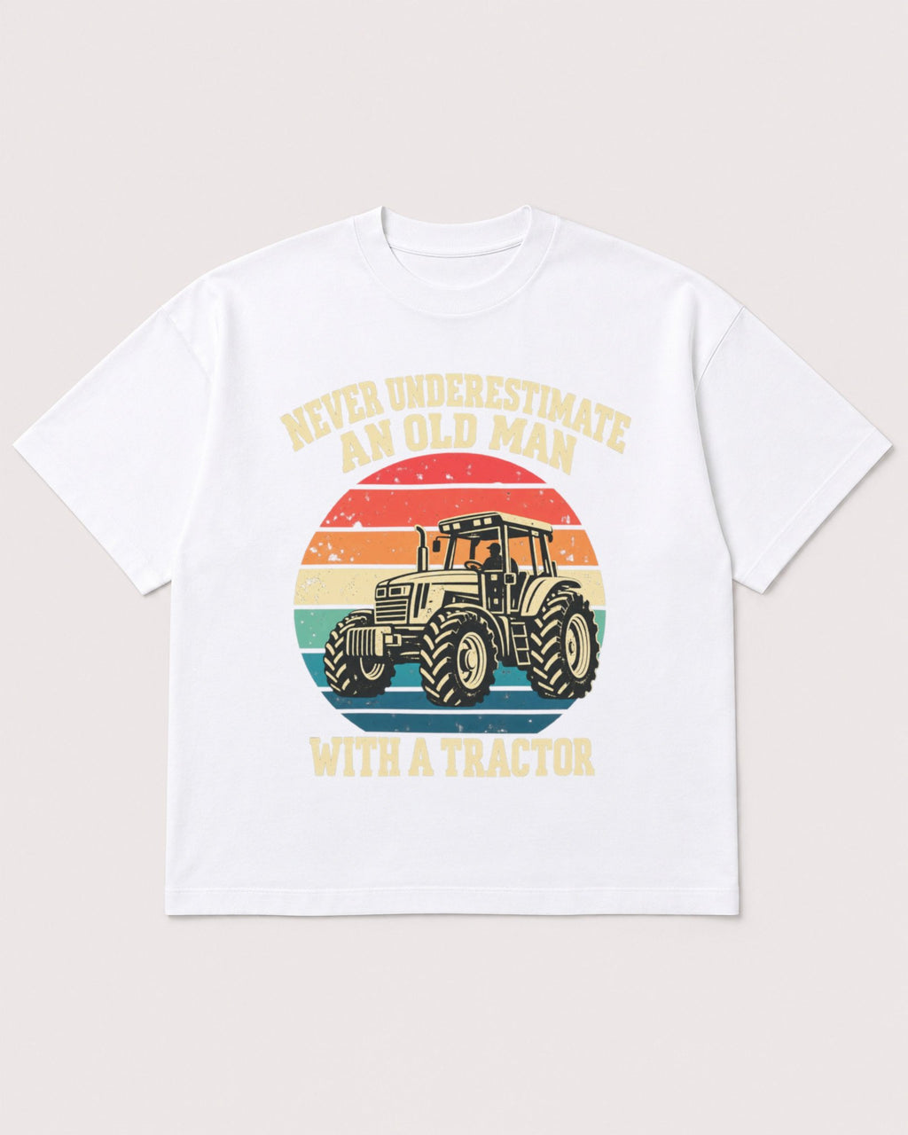 Mockup Boxy Heavyweight Tee White product
