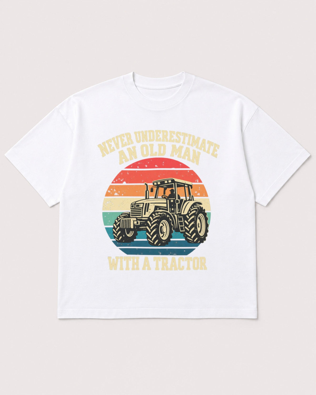 Mockup Boxy Heavyweight Tee White product