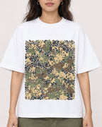 Mockup Boxy Heavyweight Tee White female close-up 02