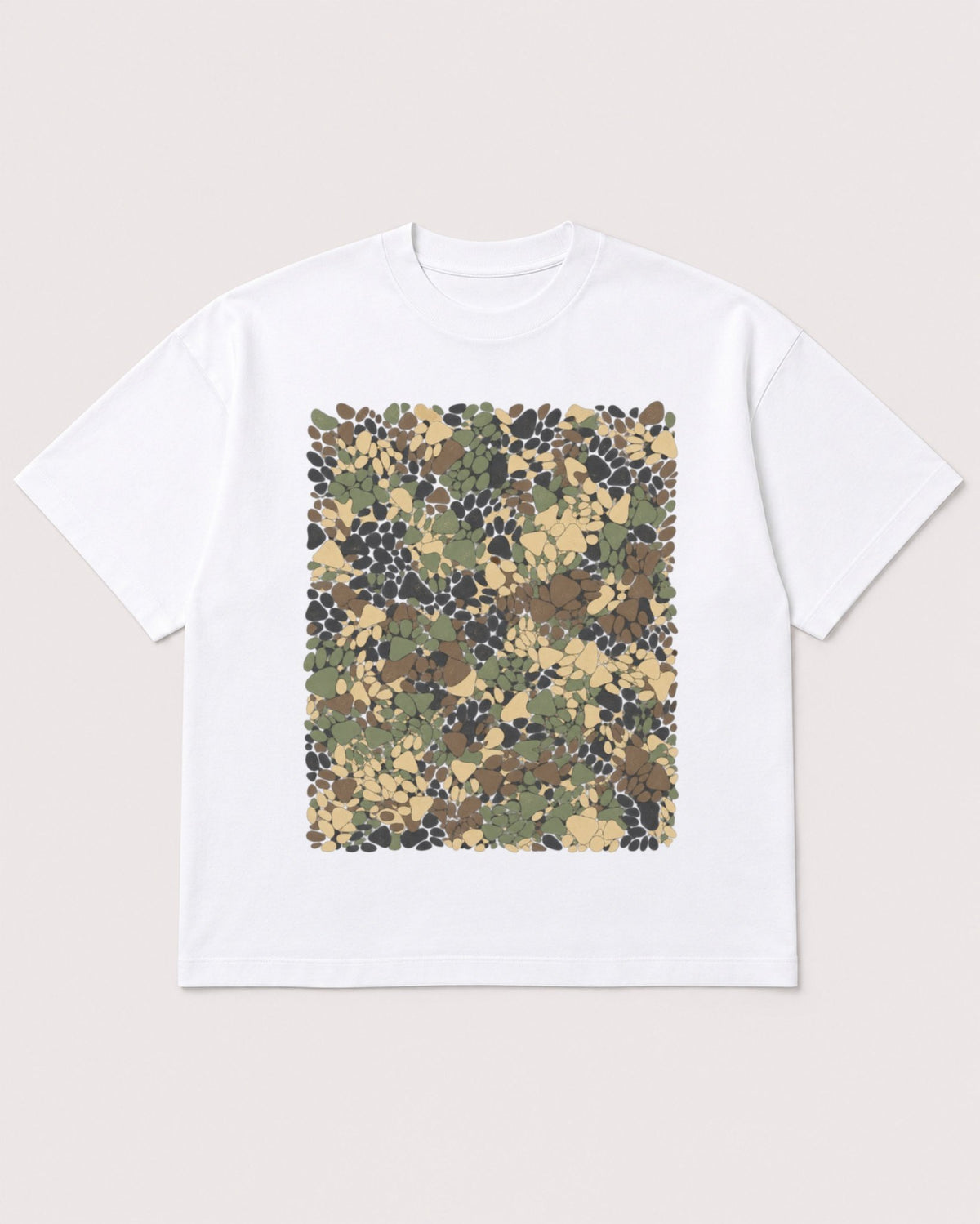 Mockup Boxy Heavyweight Tee White product