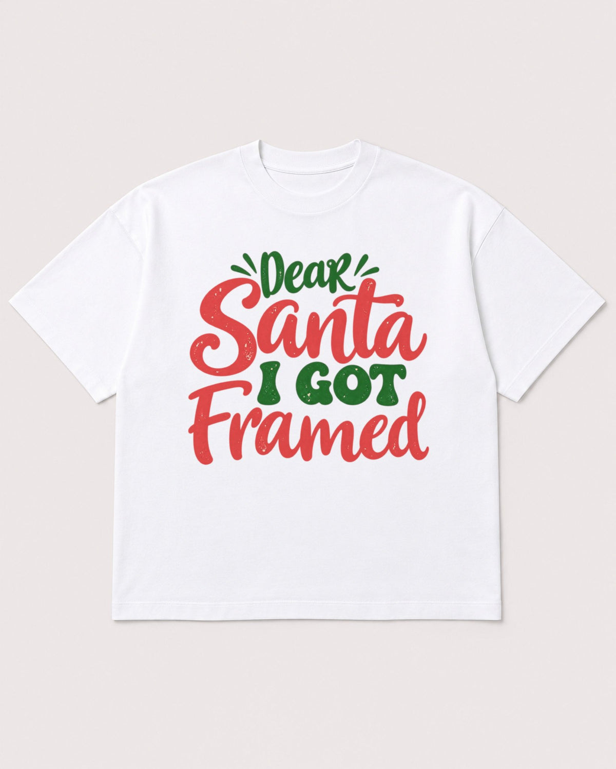 Mockup Boxy Heavyweight Tee White product