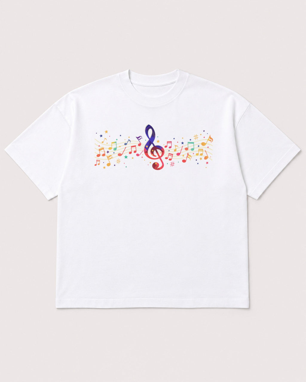 Mockup Boxy Heavyweight Tee White product