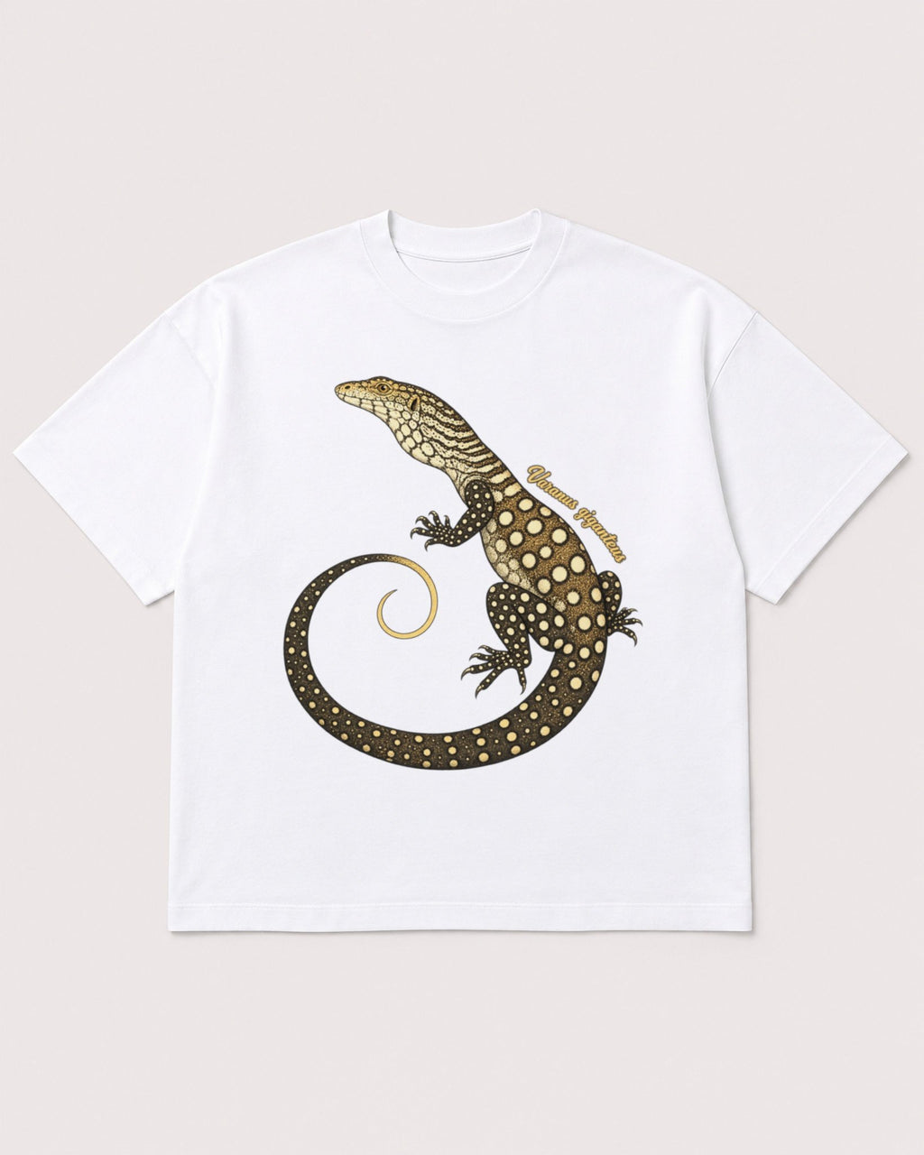 Mockup Boxy Heavyweight Tee White product