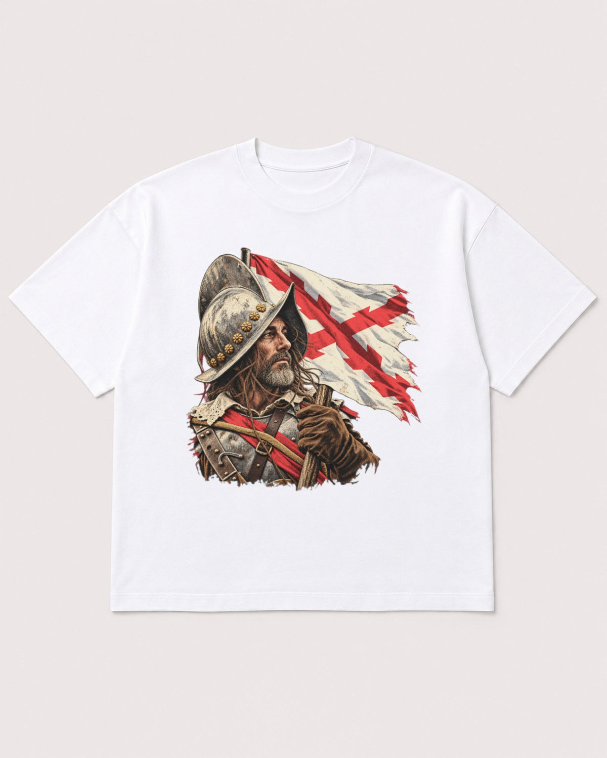 Mockup Boxy Heavyweight Tee White product