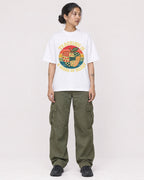 Mockup Boxy Heavyweight Tee White female full-body 12