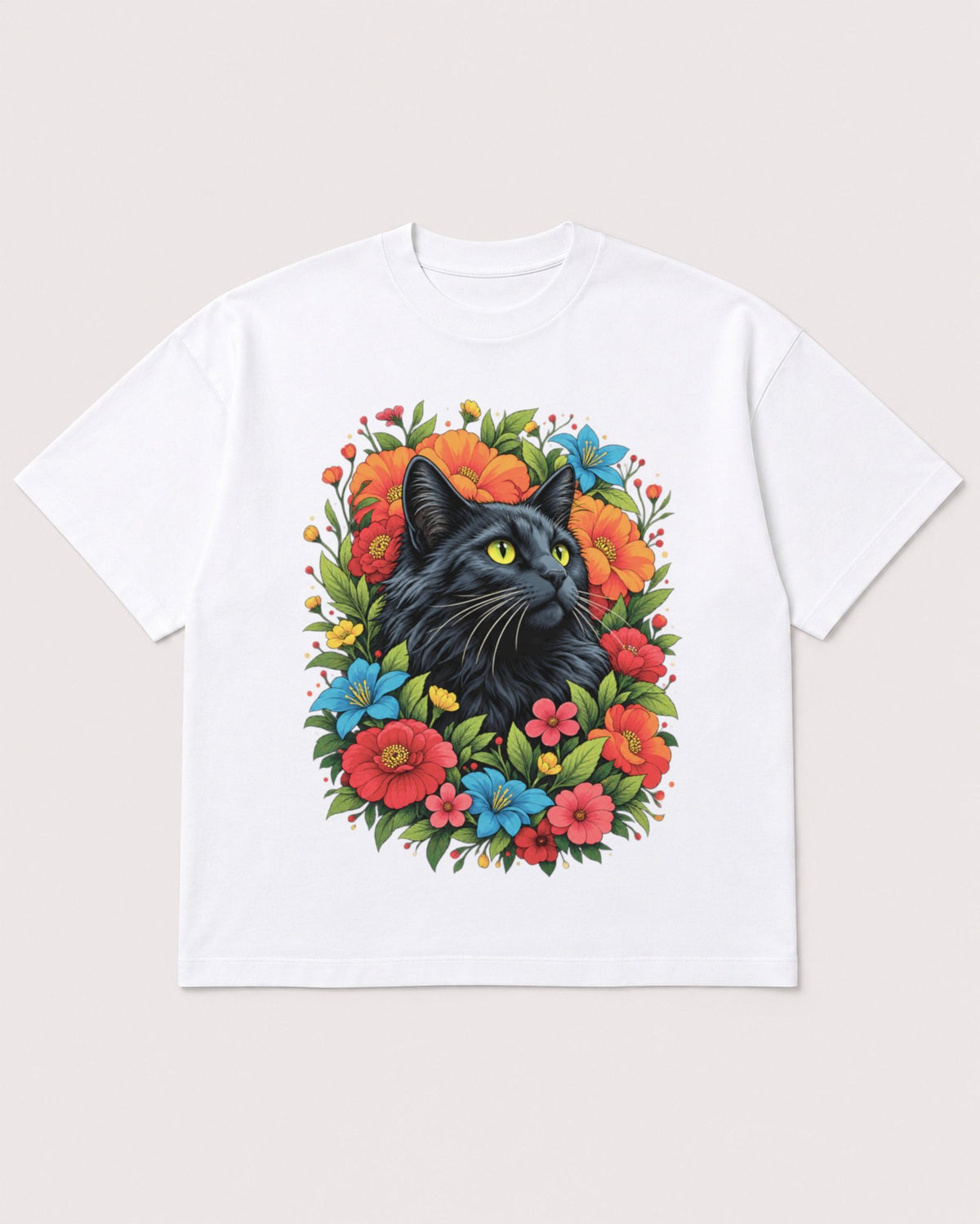 Mockup Boxy Heavyweight Tee White product