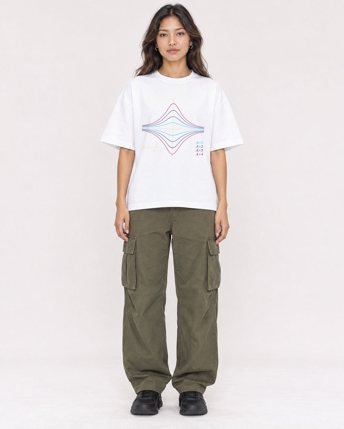 Mockup Boxy Heavyweight Tee White female full-body 02
