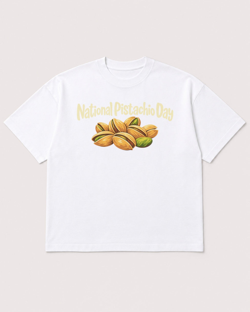 Mockup Boxy Heavyweight Tee White product