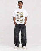 Mockup Boxy Heavyweight Tee White male full-body 05