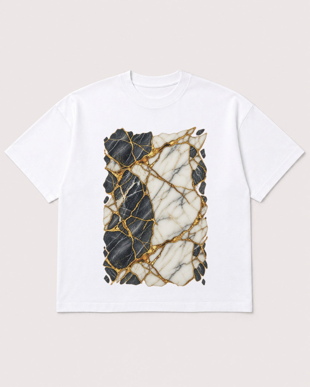 Mockup Boxy Heavyweight Tee White product
