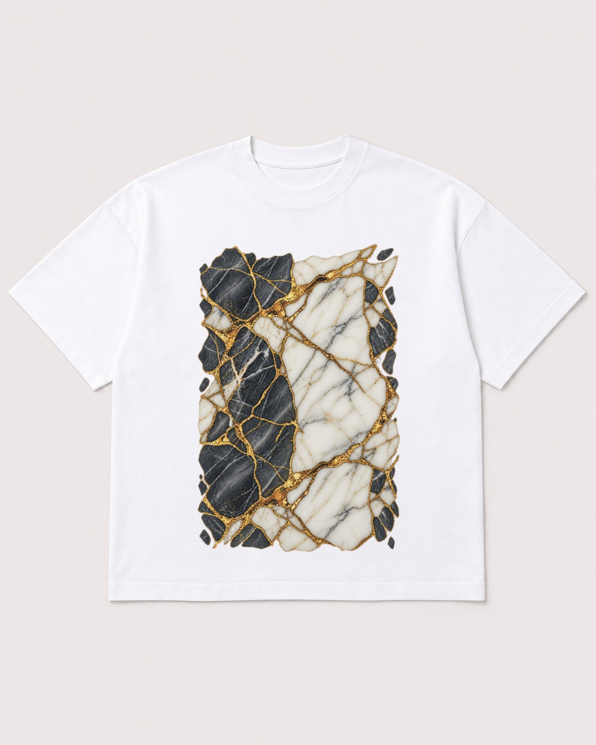 Mockup Boxy Heavyweight Tee White product