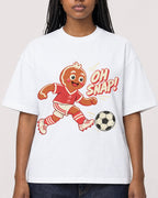 Mockup Boxy Heavyweight Tee White female close-up 04