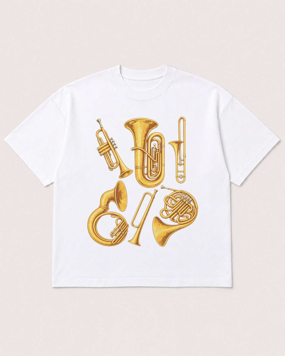 Mockup Boxy Heavyweight Tee White product