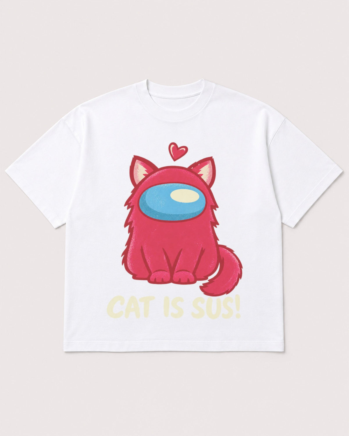 Mockup Boxy Heavyweight Tee White product