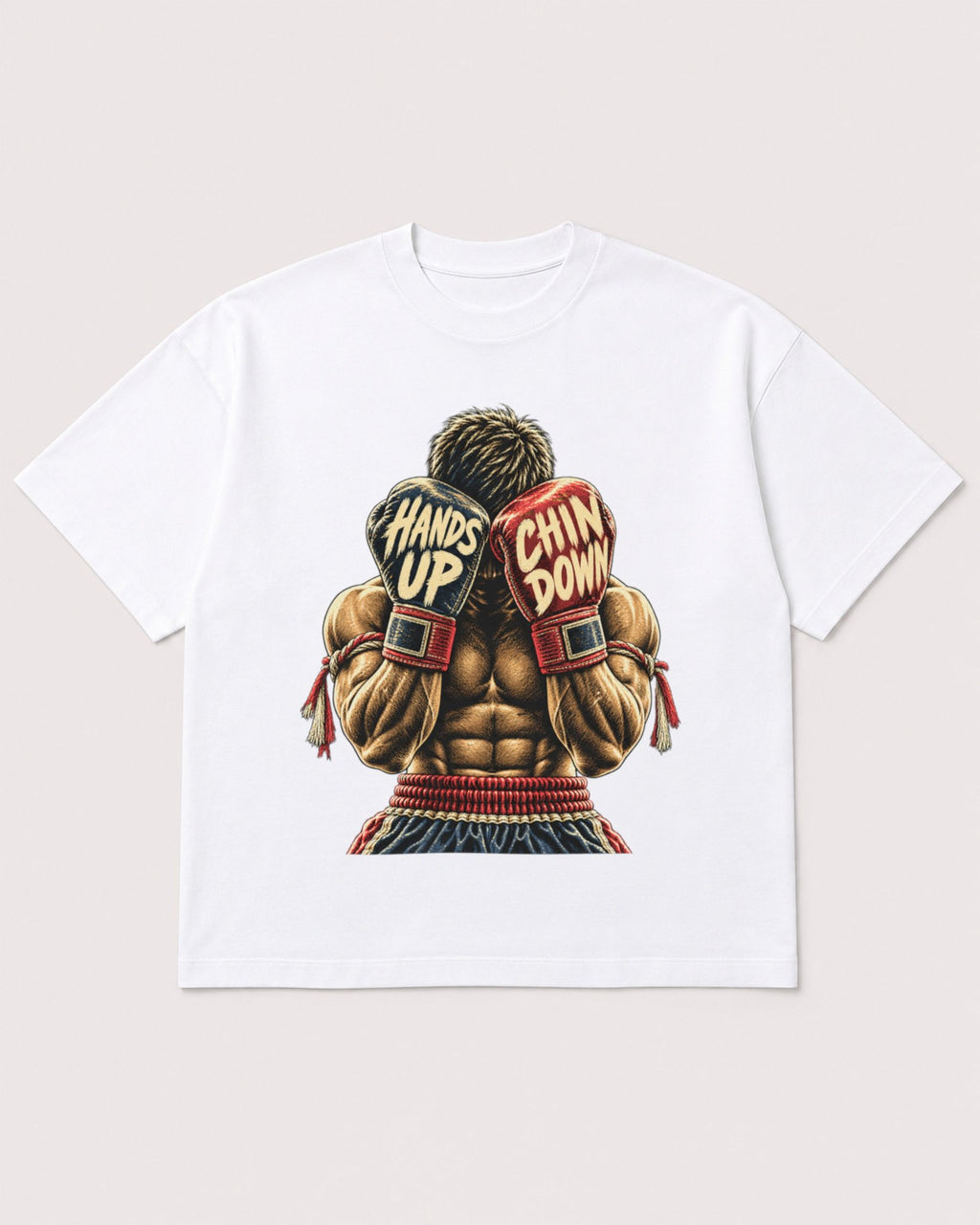 Mockup Boxy Heavyweight Tee White product