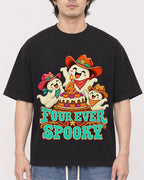 Mockup Boxy Heavyweight Tee Black male close-up 03