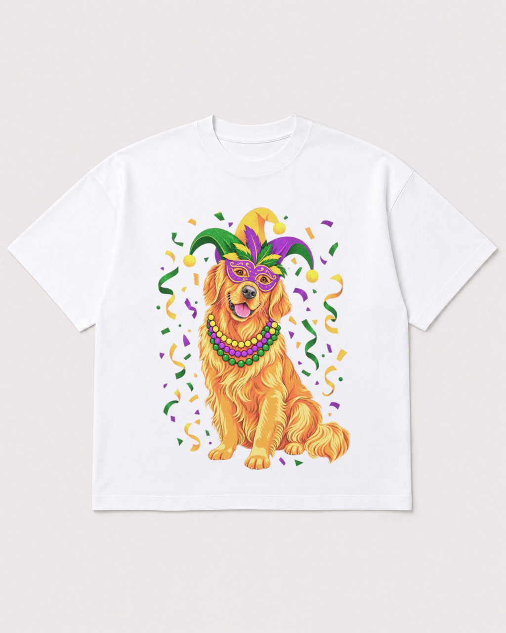 Mockup Boxy Heavyweight Tee White product